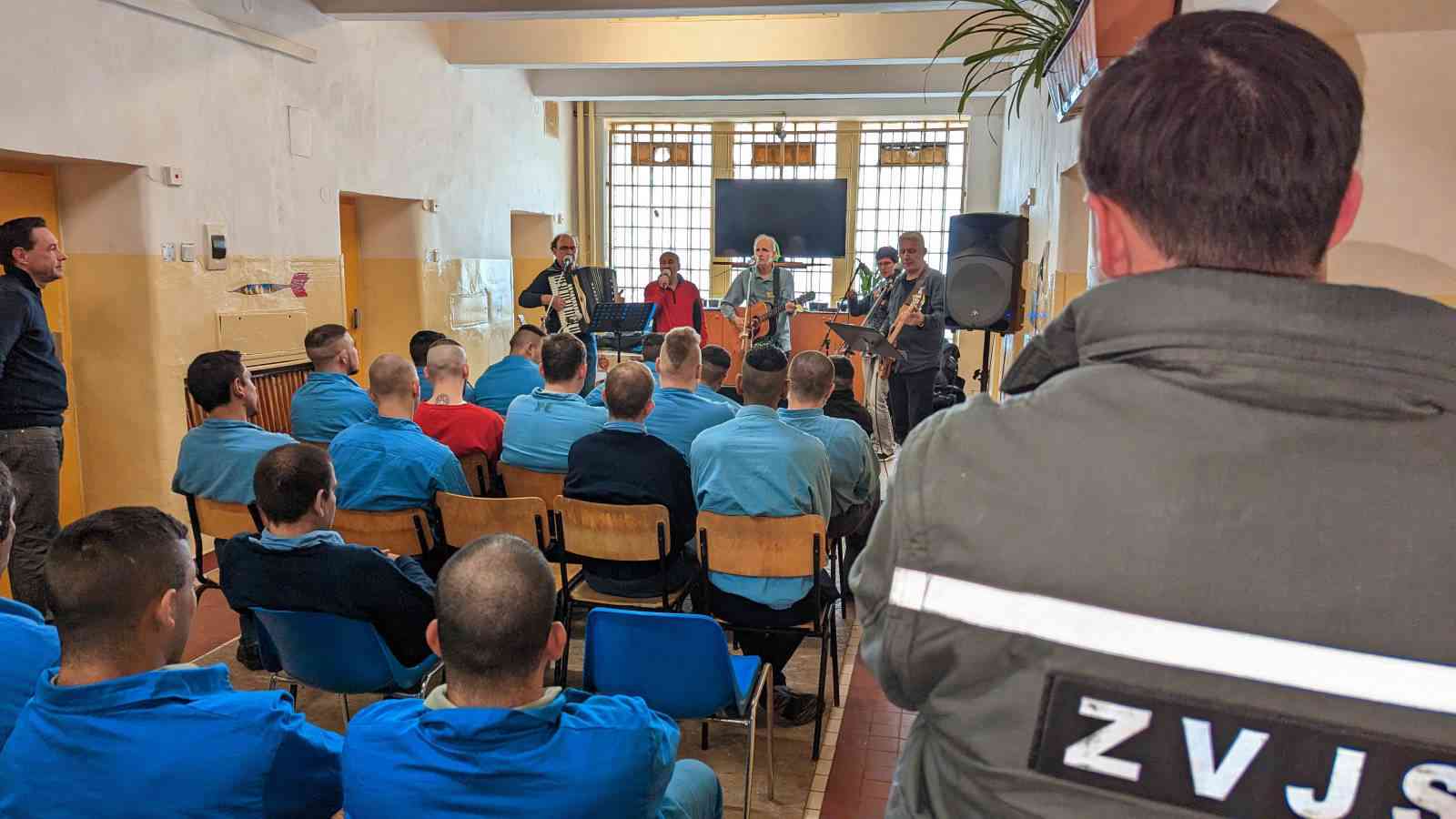 Fotografia článku Hudobná skupina Nádej zavítala medzi obvinených a odsúdených