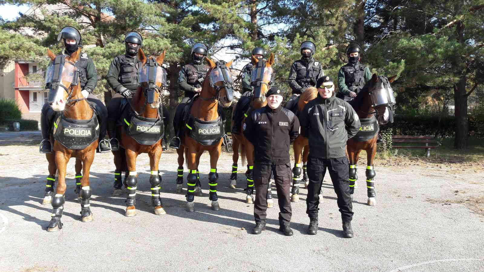 Fotografia článku Príslušníci zboru súčasťou výcviku poriadkovej jednotky Policajného zboru 
