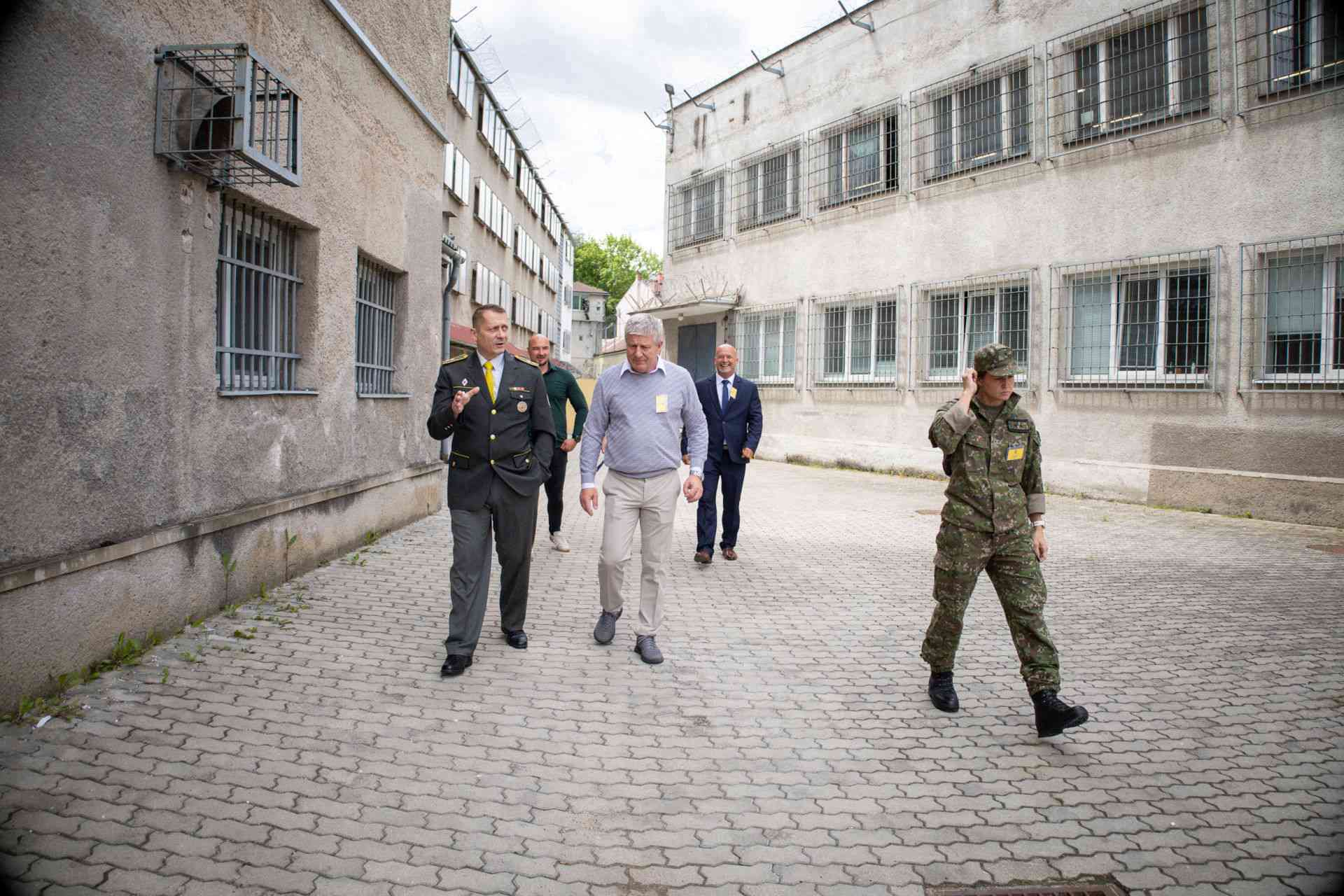 Fotografia článku Predstavitelia vojenskej nemocnice v ústave Ružomberok