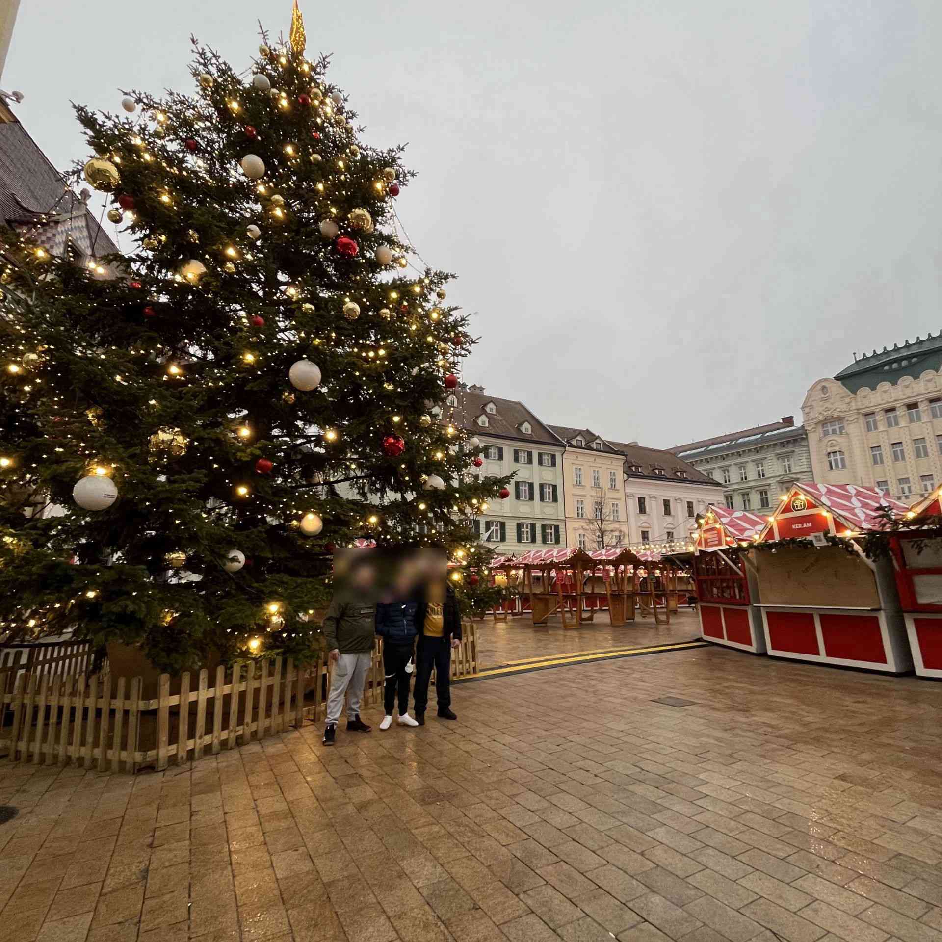 Fotografia článku Decembrové ulice Bratislavy
