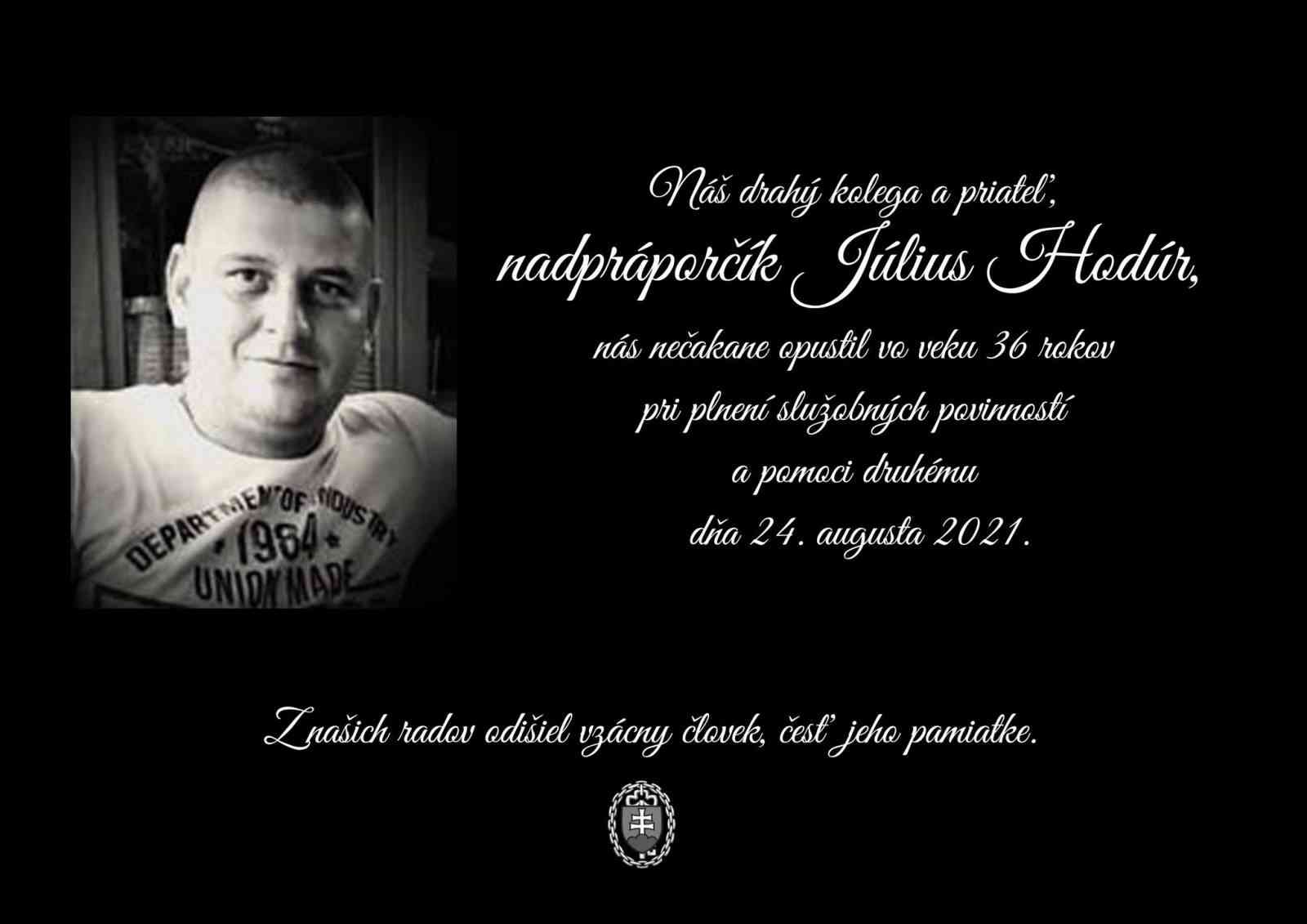 Fotografia článku Na záchranu iného nasadil svoj život ...