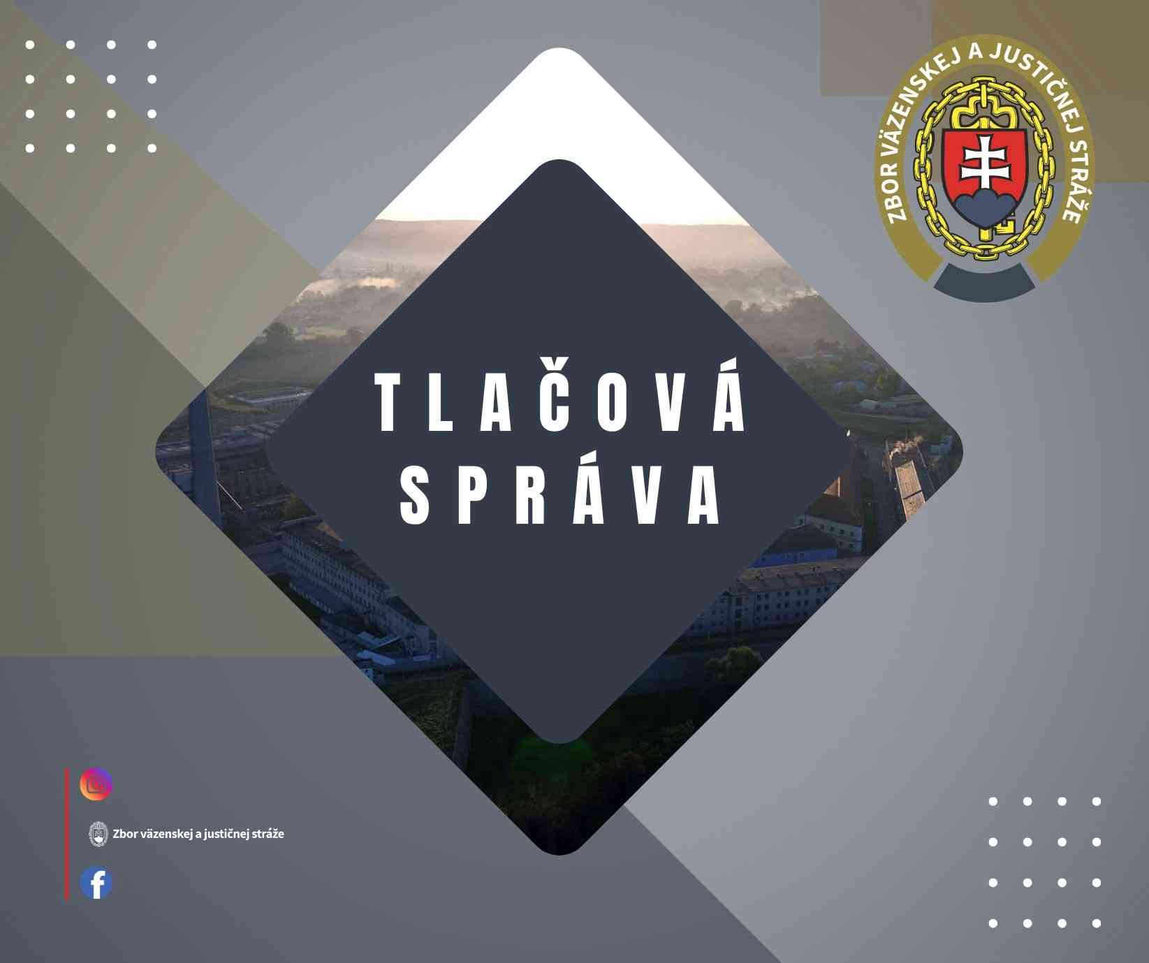 Fotografia tlačovej správy Stanovisko ZVJS k medializovaným otázkam - zákazka „Služobná rovnošata – mikiny“