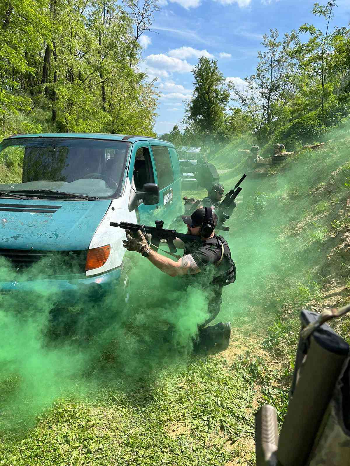 Fotografia článku Taktika eskorty za zvýšených bezpečnostných opatrení