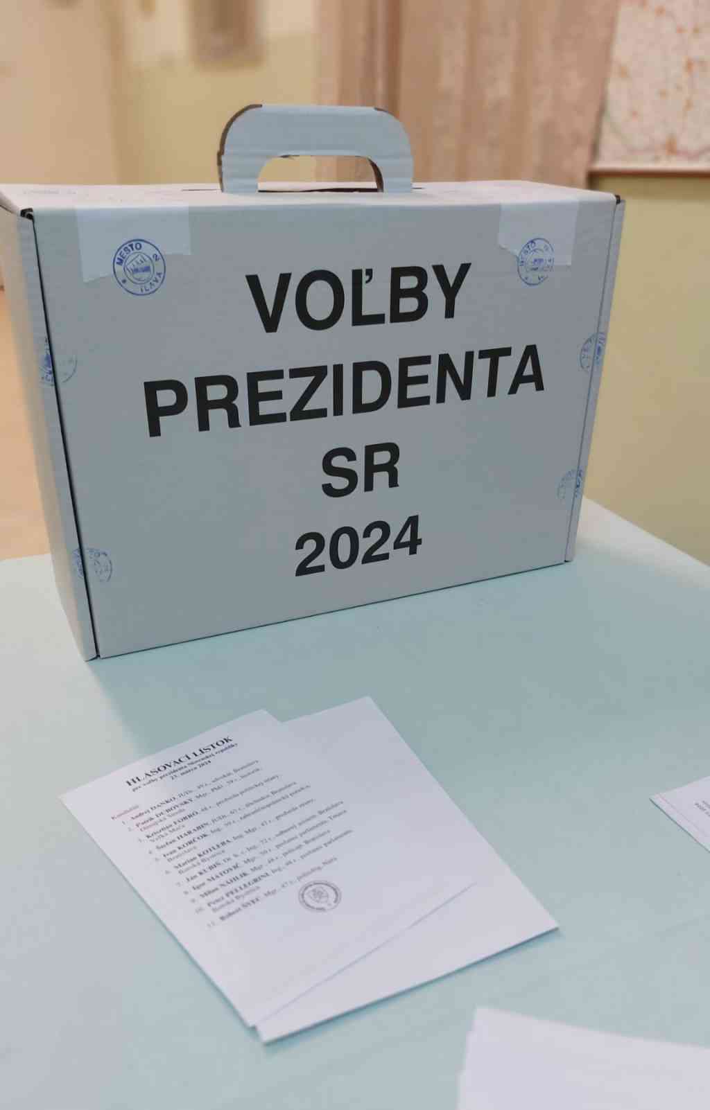 Fotografia článku Druhé kolo voľby prezidenta Slovenskej republiku v roku 2024