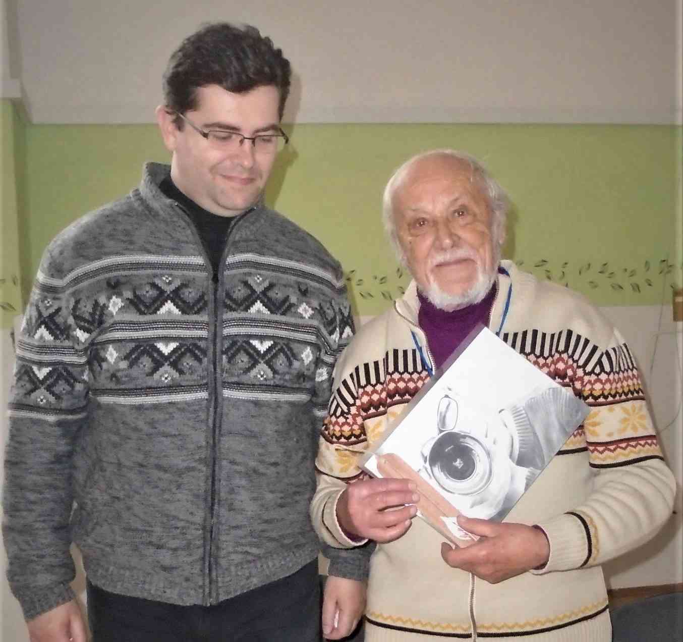 Fotografia článku Na kus reči s J. Vrábelom a jeho hosťom   