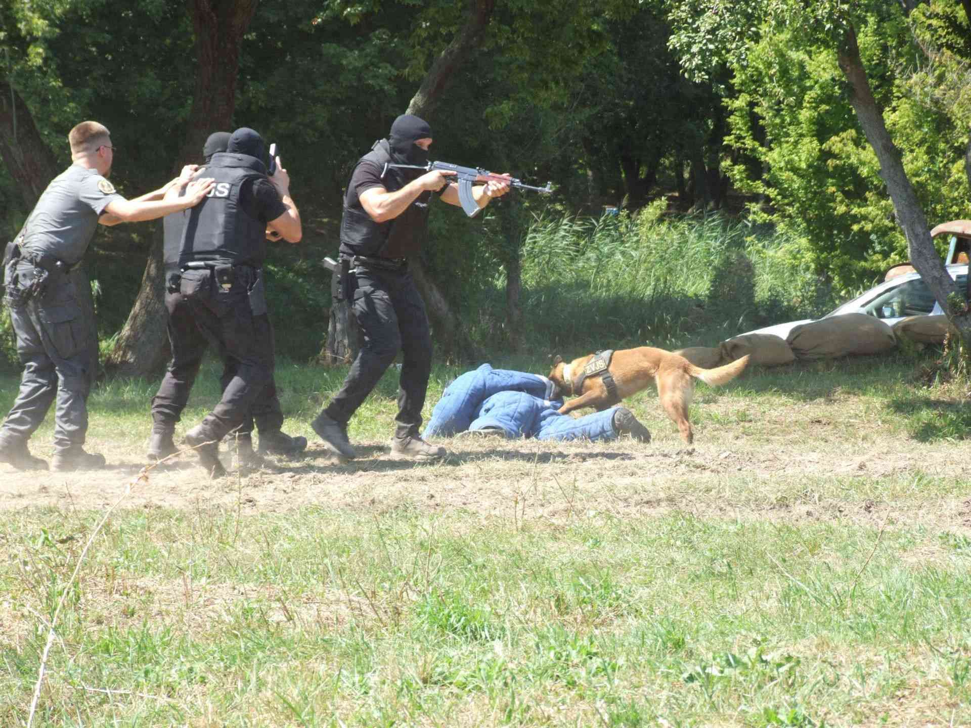 Fotografia článku Príslušníci ÚVTOS Želiezovce predviedli svoje zručnosti na podujatí Südwind 2025