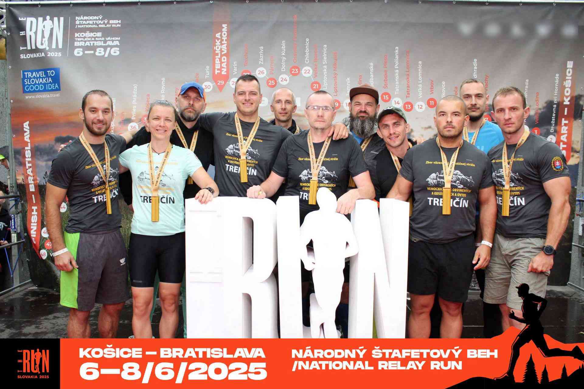 Fotografia článku THE RUN SLOVAKIA 2025, po tretíkrát sme absolvovali najdlhší štafetový beh na Slovensku