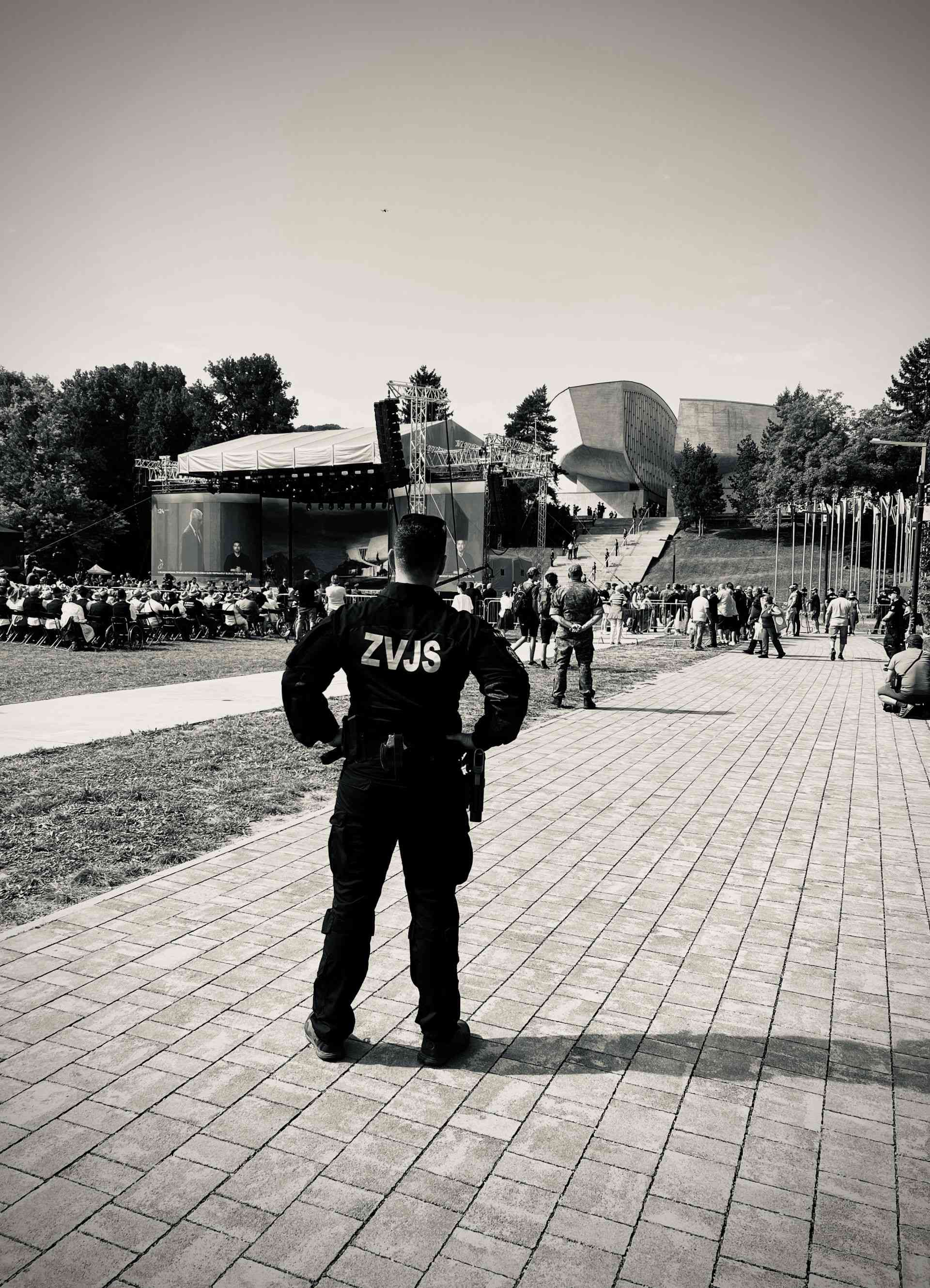 Fotografia článku Príslušníci ZVJS boli súčasťou osláv 81. výročia SNP v Banskej Bystrici