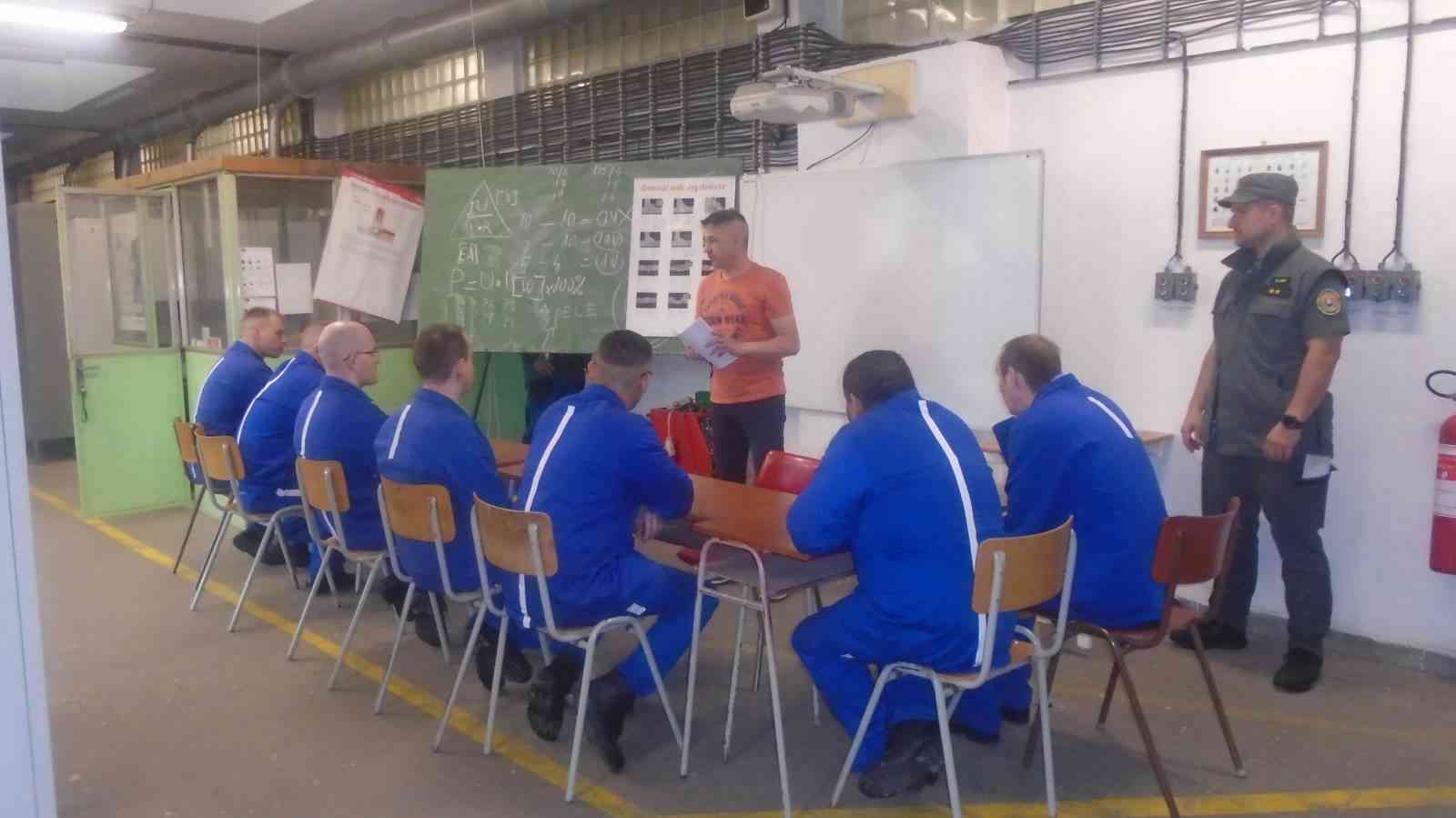Fotografia článku Záverečné skúšky zváračského kurzu odsúdených v Sabinove
