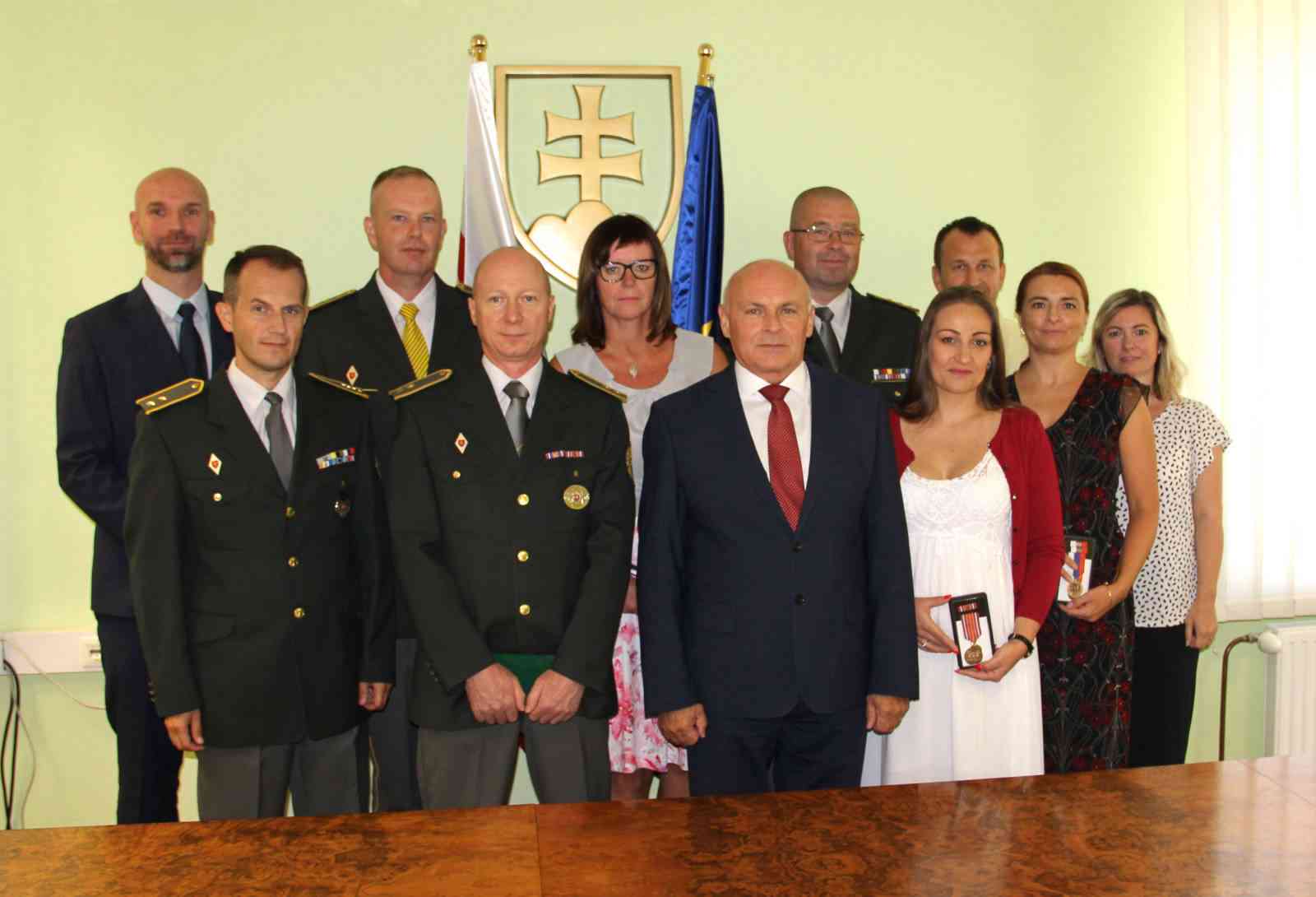 Fotografia článku Ocenenie príslušníkov zboru