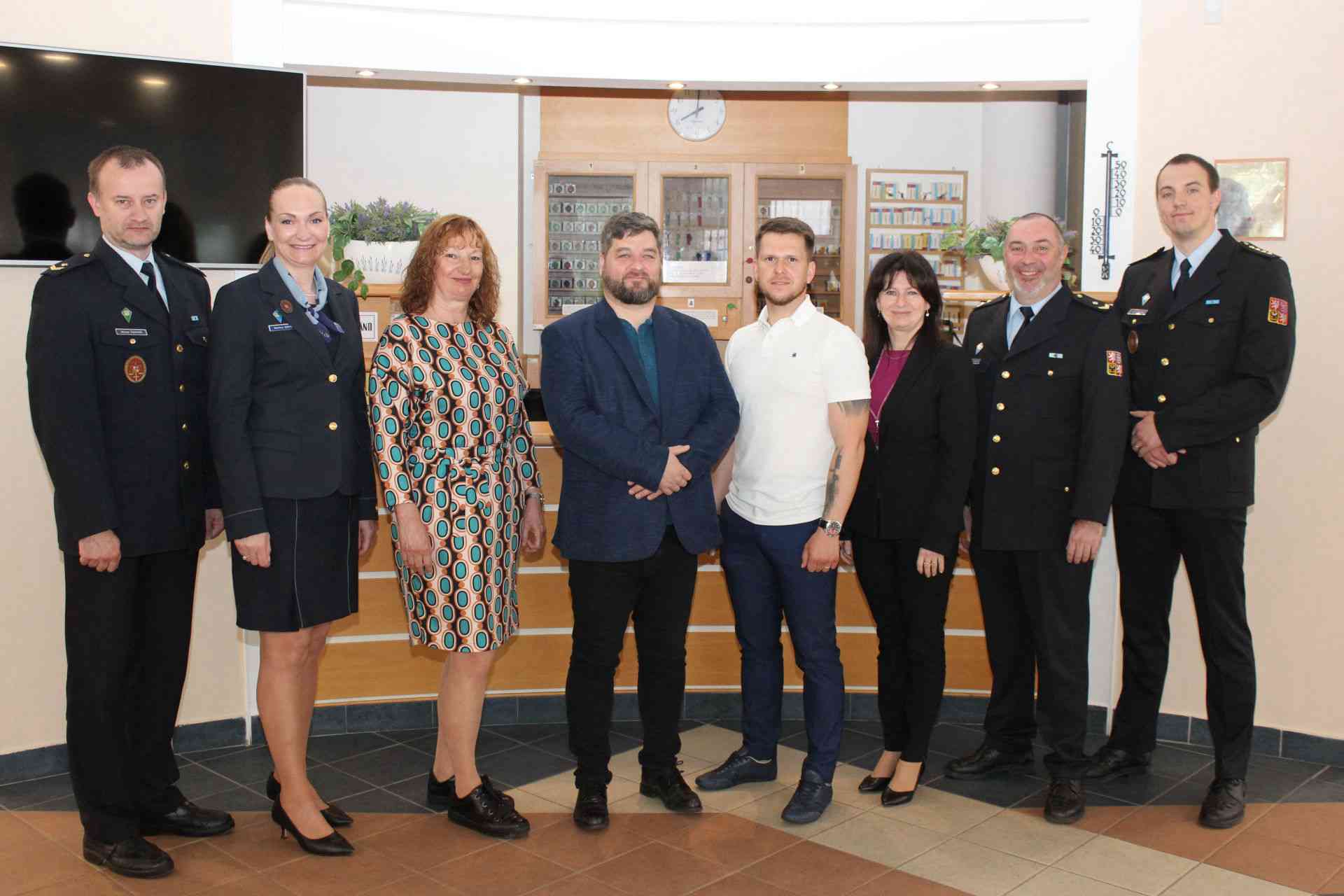 Fotografia článku Návšteva v Akadémii Väzenskej služby Českej republiky