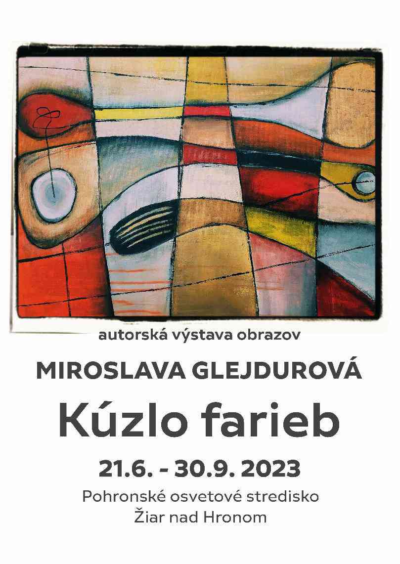 Fotografia článku Fyzioterapeutka v ZVJS alebo umelkyňa? Miroslava Glejdurová čaruje s farbami